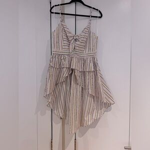 ☀️Spaghetti strap high low shirt NWT